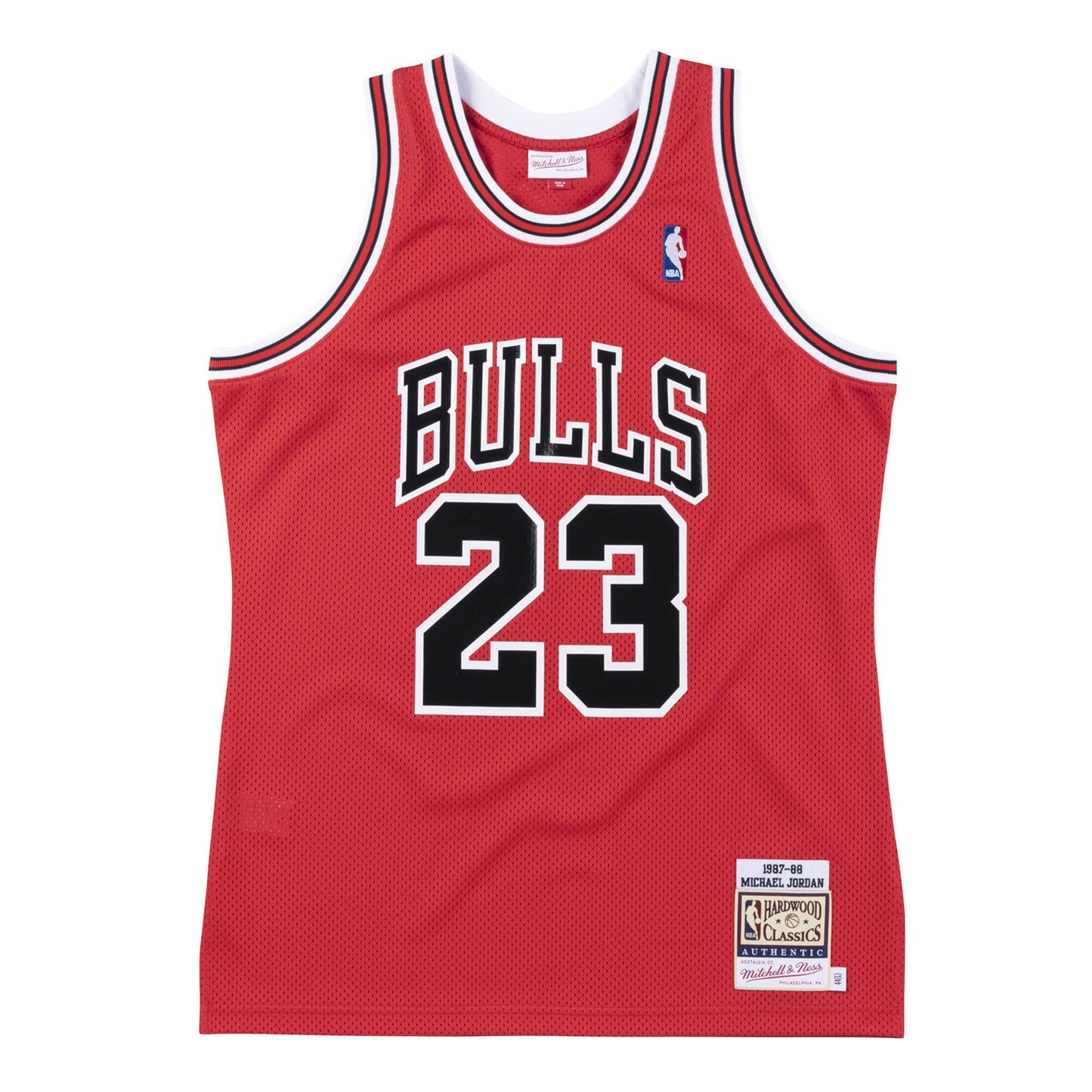 Authentic Jersey Chicago Bulls 1987-88 Michael Jordans