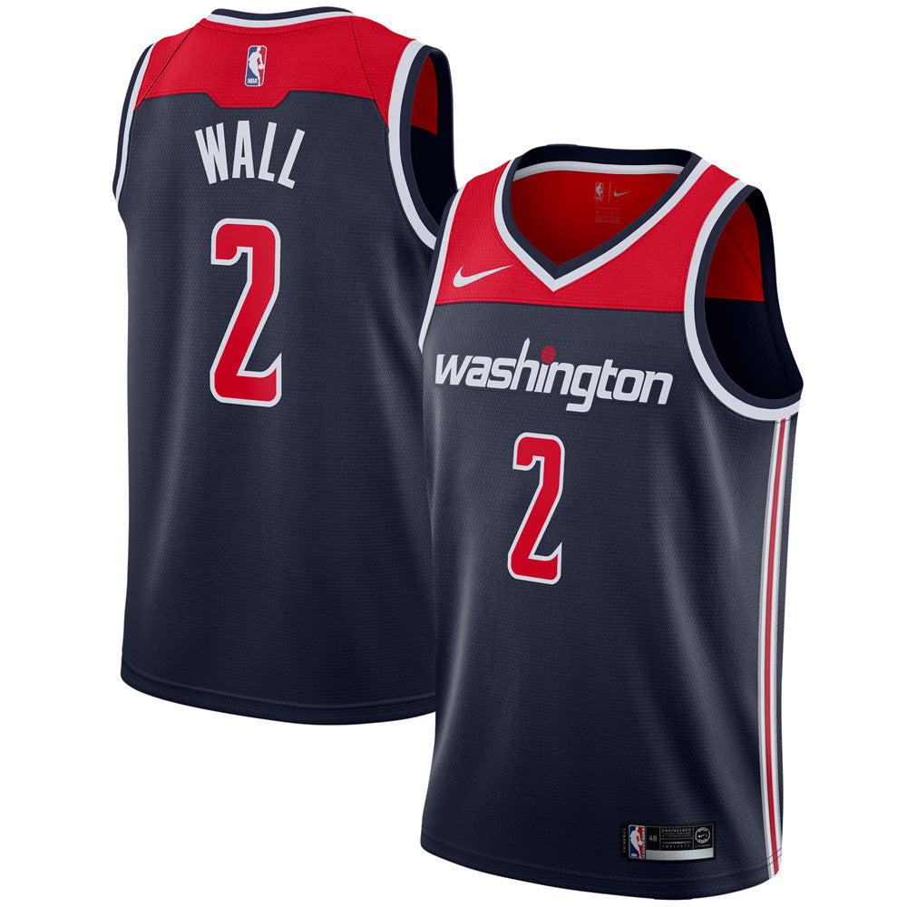 Men's Washington Wizards John Wall Statement Edition Jersey - Navy