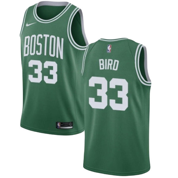 Men's Boston Celtics Larry Bird Icon Edition Jersey - Green