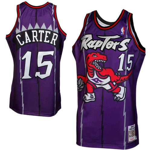 Mitchell & Ness Vince Carter Toronto Raptors 1998/99 Throwback Authentic Jersey - Purple
