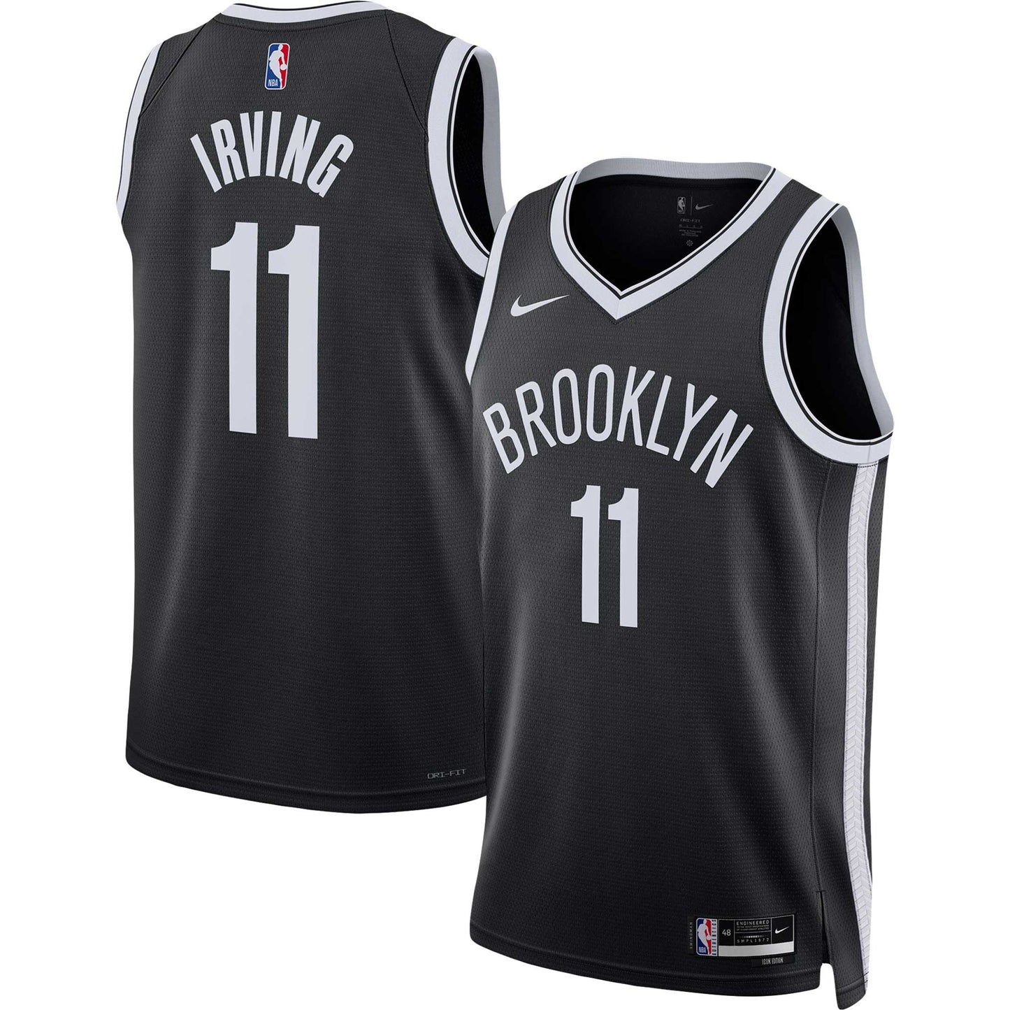 Kyrie Irving Brooklyn Nets Nike Unisex Swingman Jersey - Icon Edition - Black