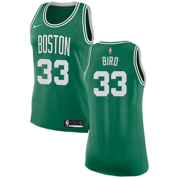 Women's Boston Celtics Larry Bird Icon Edition Jersey - Green