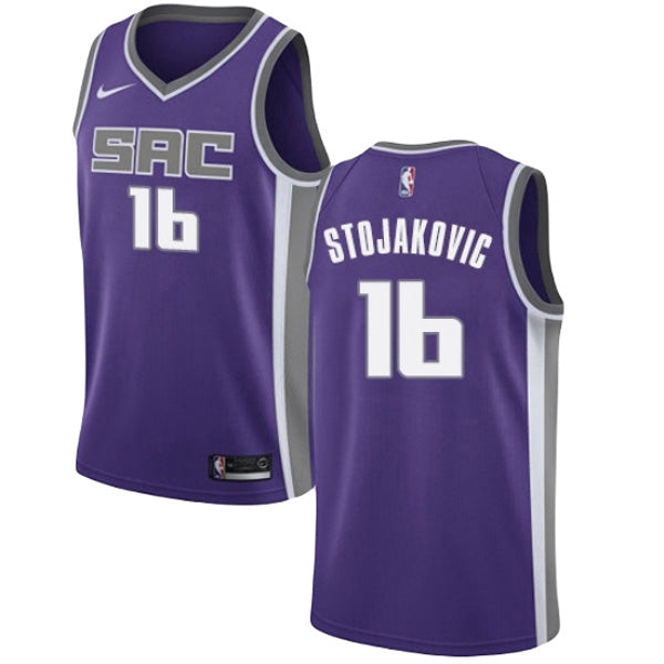 Men's Sacramento Kings Peja Stojakovic Icon Edition Jersey - Purple