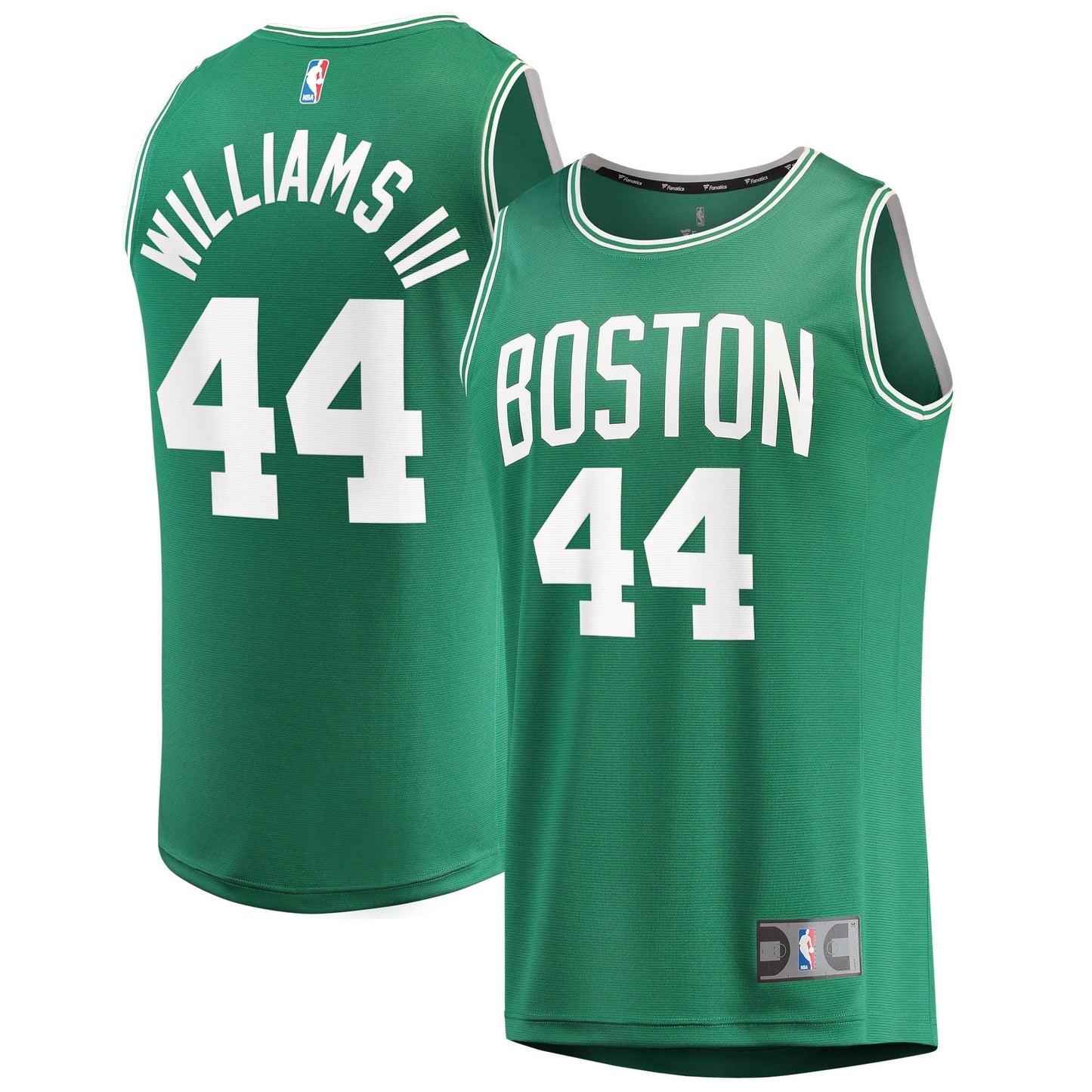 Men's Fanatics Branded Robert Williams III Kelly Green Boston Celtics 2021/22 Fast Break Replica Jersey - Icon Edition