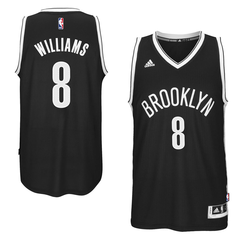Men's Brooklyn Nets Deron Williams Road Jersey - Black